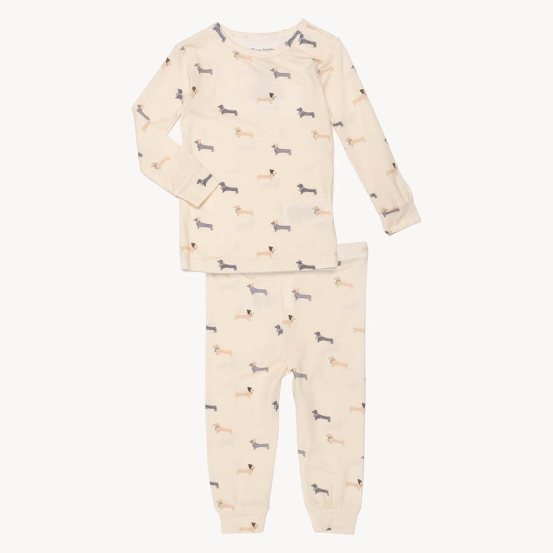 Magnetic Me Beenie Von Weinie Modal Pajama Long Sleeve Set (6Y)