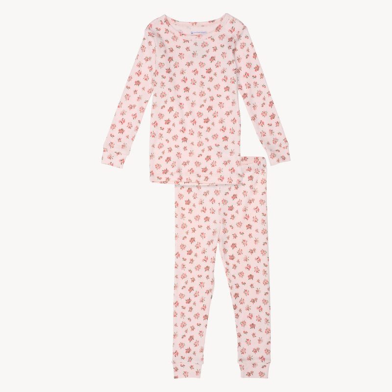 Magnetic Me Bouquet de Fleurs Organic Cotton Pajama Long Sleeve Set (9-12 Mo, 12-18 Mo)