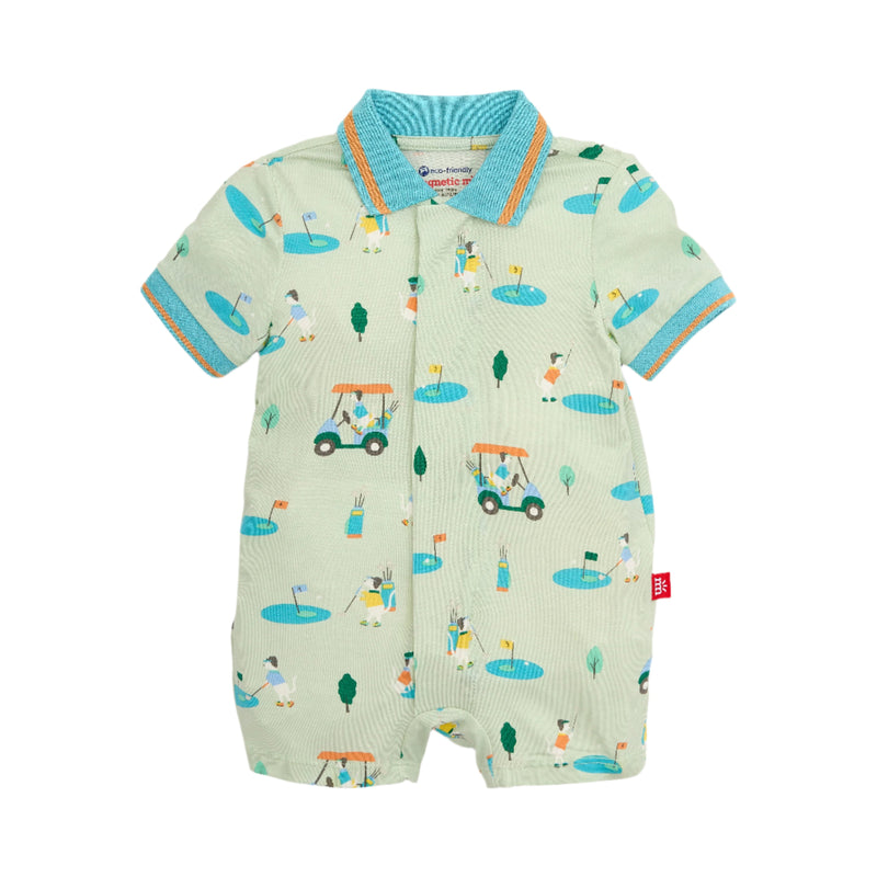 Magnetic Me Fairway Fetch Modal Romper (9-12 Mo, 18-24 Mo)