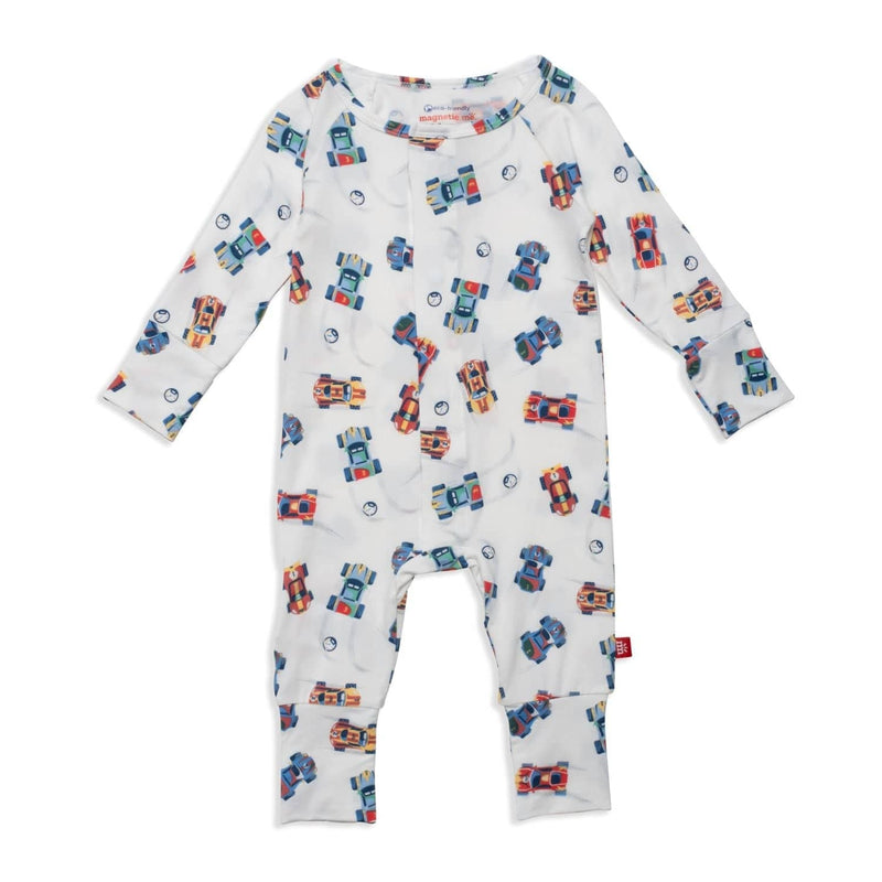 Magnetic Me Formula Fun Modal Grow With Me Convertible Coverall (9-12Mo, 18-24 Mo)