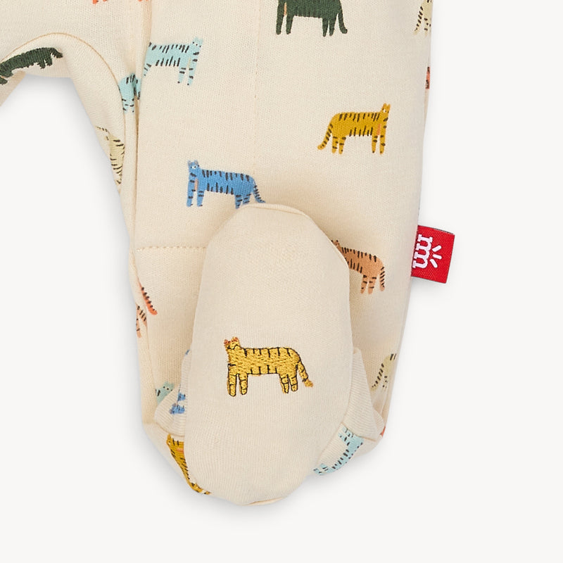 Magnetic Me Le Tigre Organic Cotton Magnetic Footie