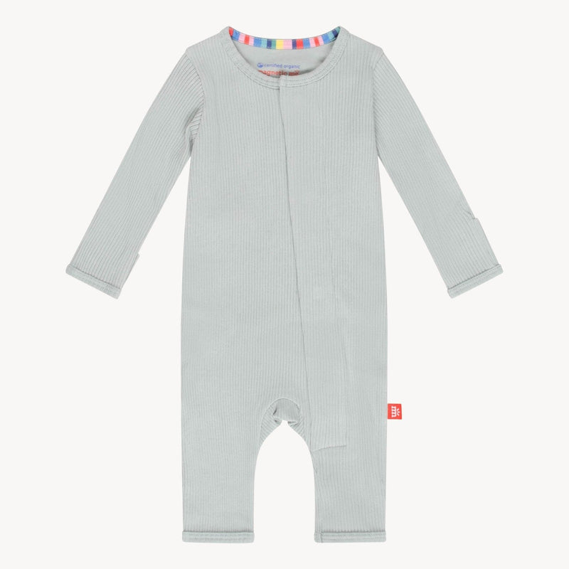 Magnetic Me Mist Ribbed Cotton Fuss Free Coverall