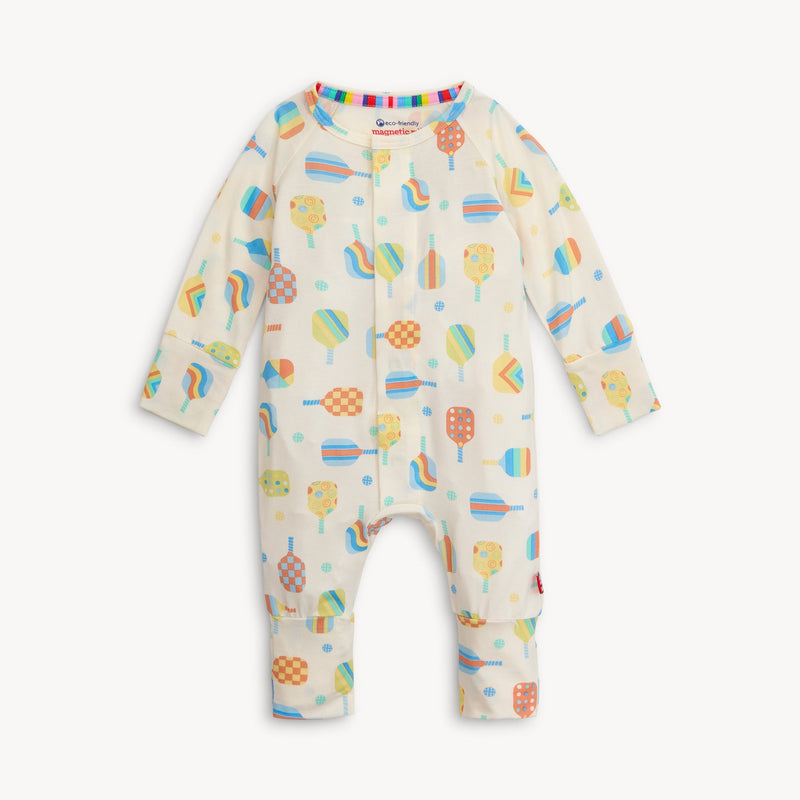 Magnetic Me Perfect Pickle Paddles Modal Convertible Coverall (6-9 Mo)