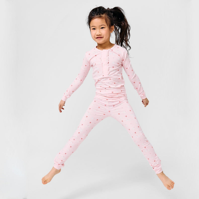 Magnetic Me Swan of a Kind Modal No Drama Pajama Toddler Long Sleeve Set (12-18mo, 18-24 mo)