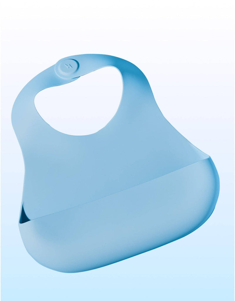 Magnetic Silicone Bib - Blueberry Burst