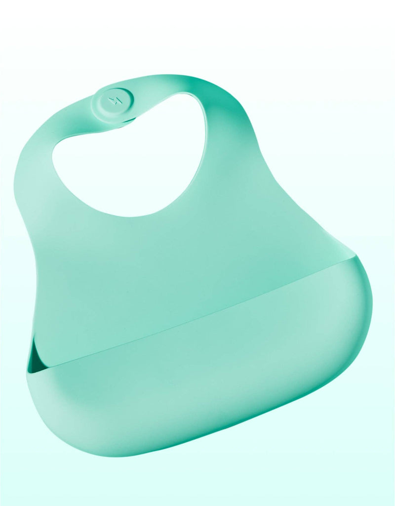 Magnetic Silicone Bib - Kiwi Bliss