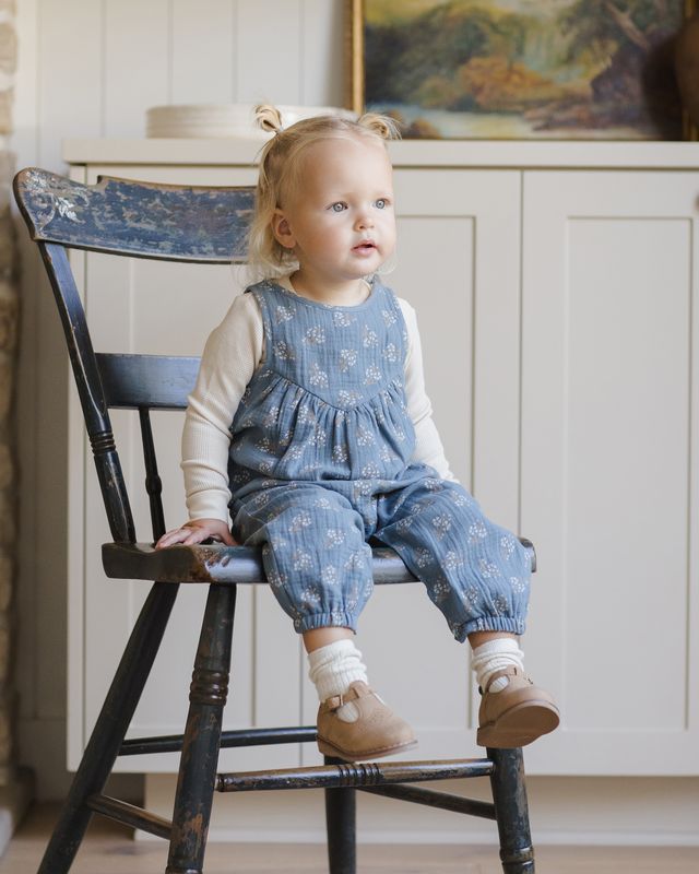 Maisie Overall || Blue Floral