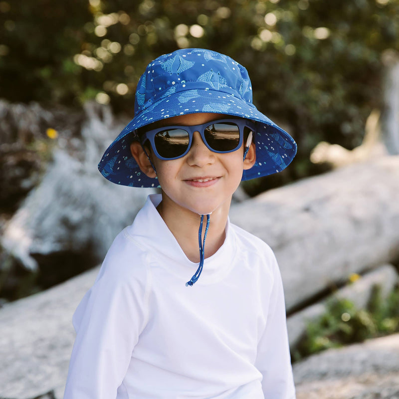 Manta Ray | Aqua Dry Bucket Hat