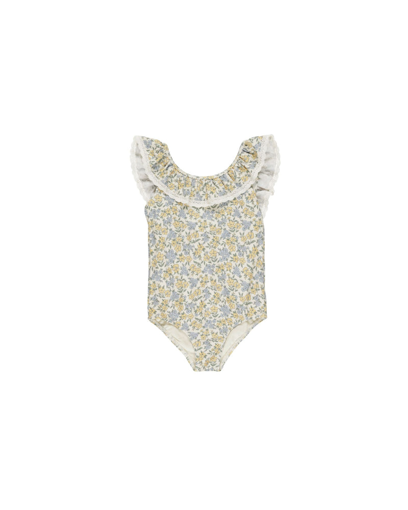 Margaret One-piece Swimsuit || Bloom (6-7Y)