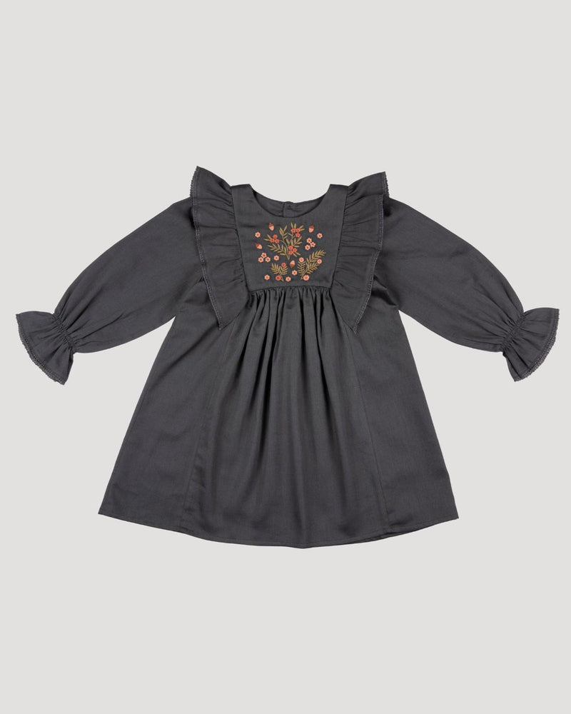 Margot Dress - Stormy Blue (6Y)