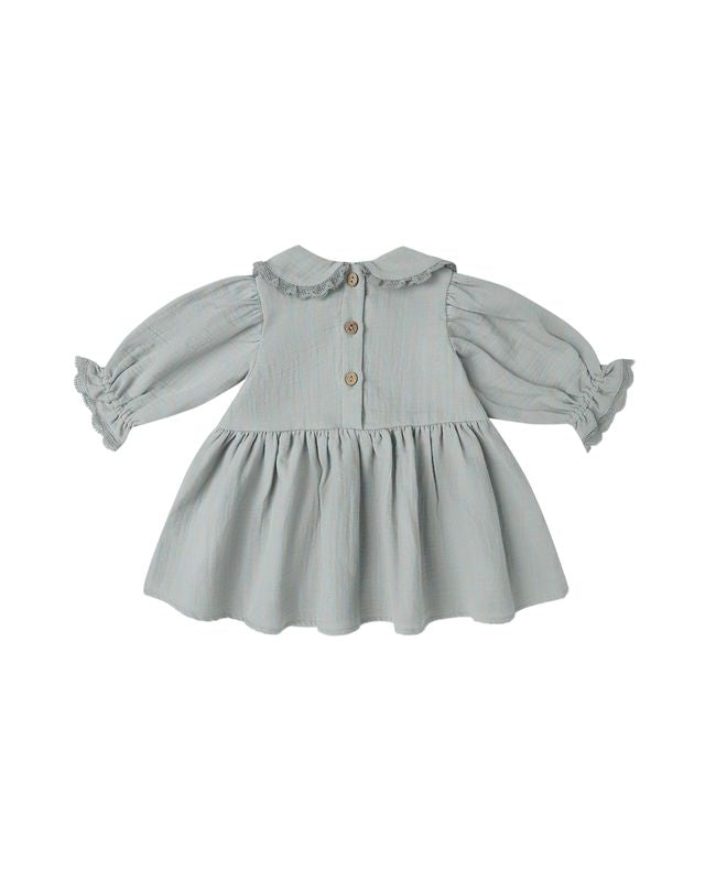 Marisol Dress || Steel Blue