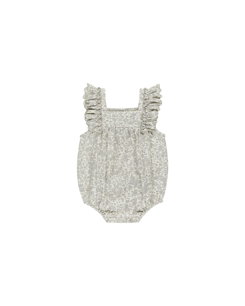 Maya Romper || Blue Blossom (3-6 Mo)