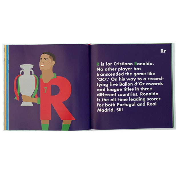 Men Soccer Legends Alphabet Book