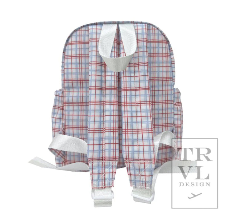 Mini Backer - Classic Plaid Red