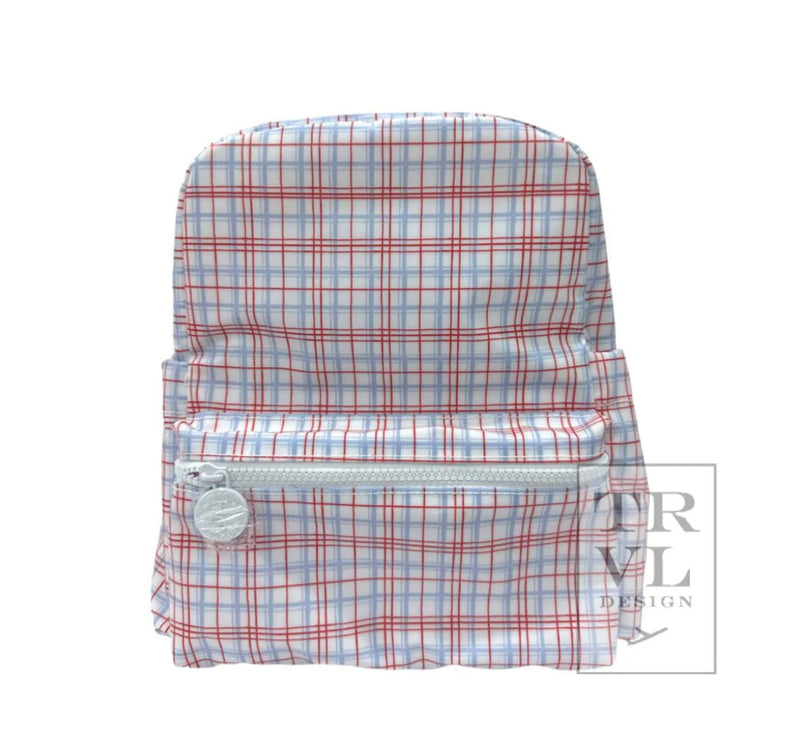 Mini Backer - Classic Plaid Red