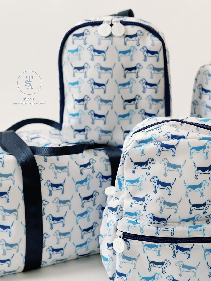 Mini Backer - Puppy Love Blue