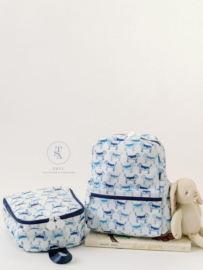 Mini Backer - Puppy Love Blue