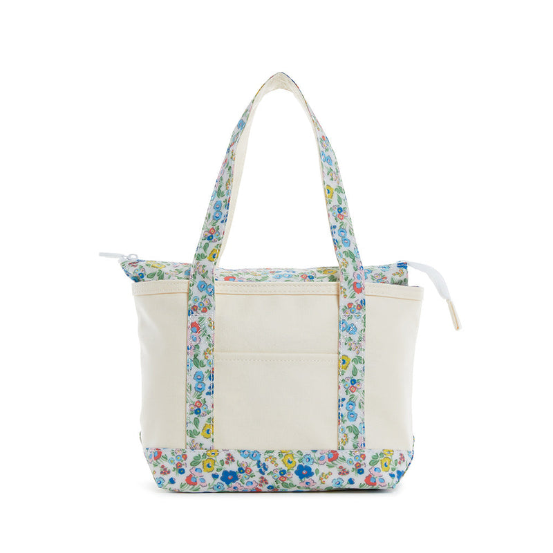 Mini Tote - Posies Trim