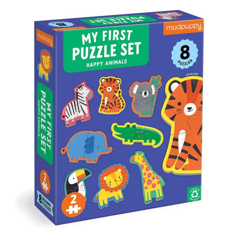 My First Puzzle Set: Happy Animals