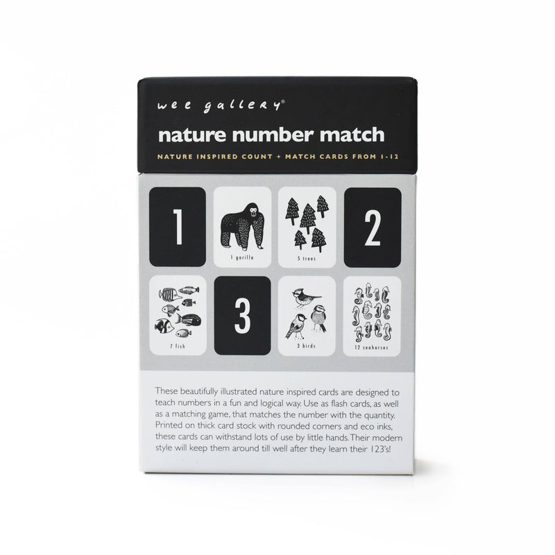 Nature Number Cards