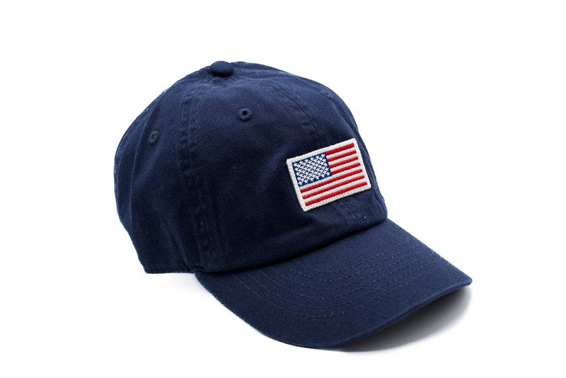 Navy Flag Baseball Hat: Baby (0-12M)