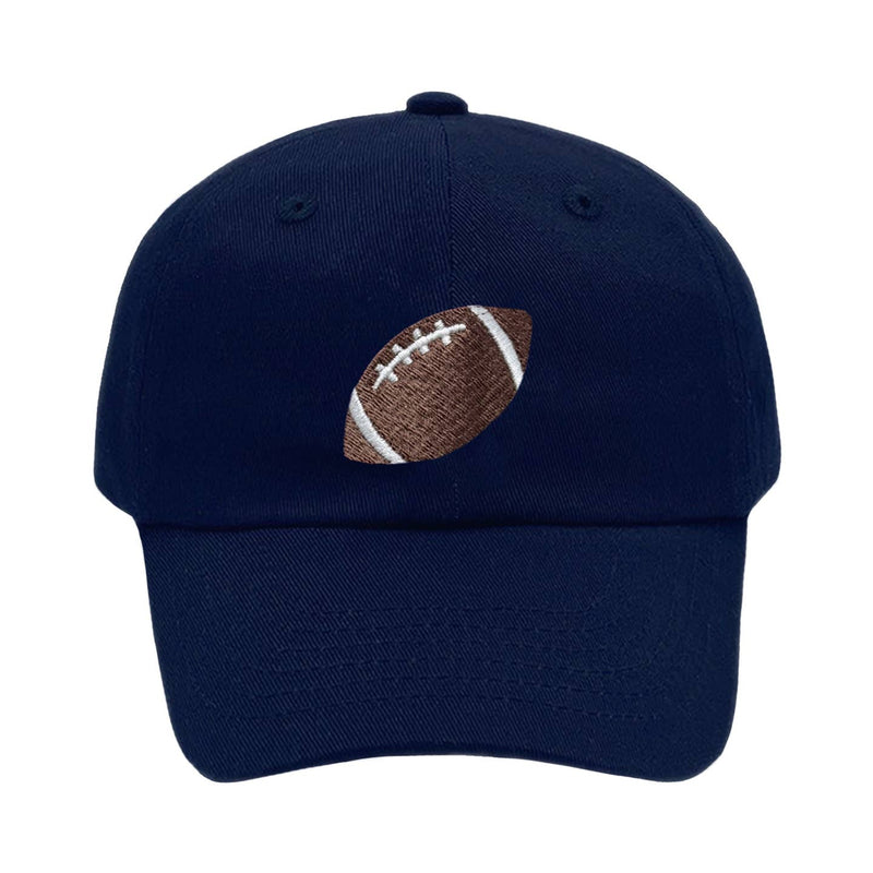Navy Football Baseball Hat (Baby, Youth)