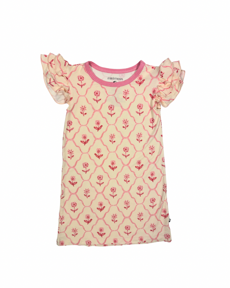 Nightgown Pajamas - Blush & Bloom