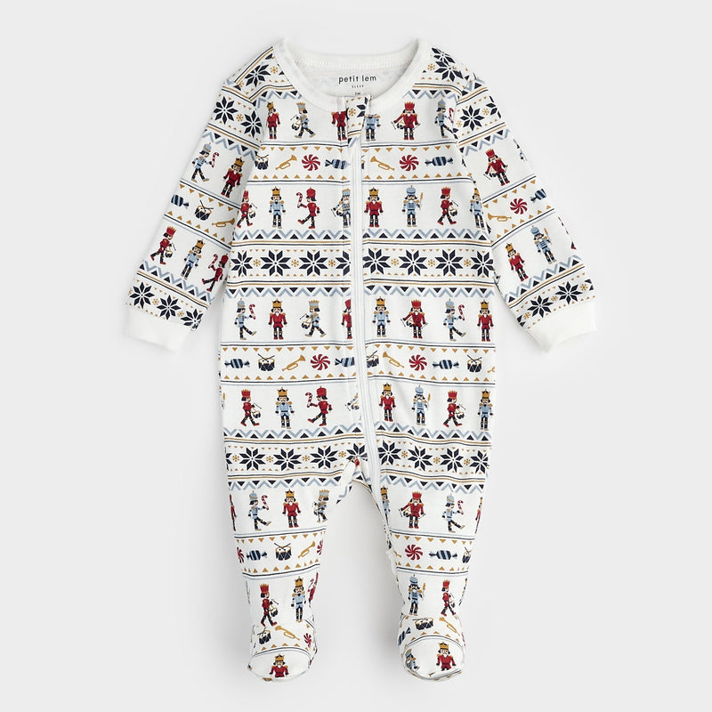 Nutcracker Fair Isle Print Sleeper (9 Mo)