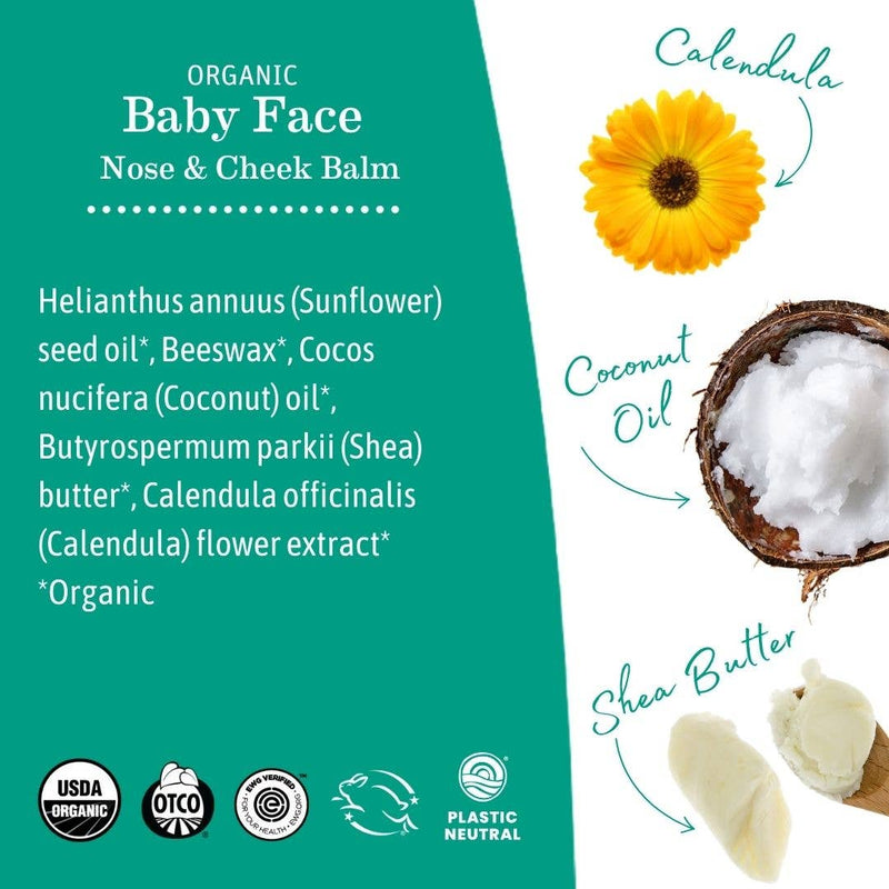 Organic Baby Face Nose & Cheek Balm