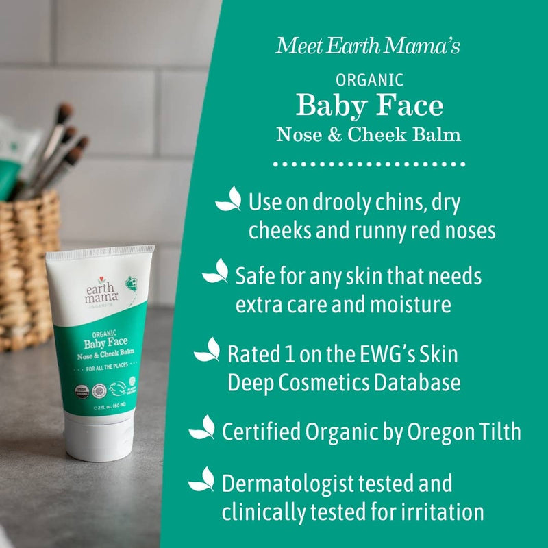 Organic Baby Face Nose & Cheek Balm