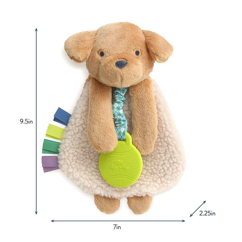 Puppy Itzy Friends Lovey Plush + Teether Toy