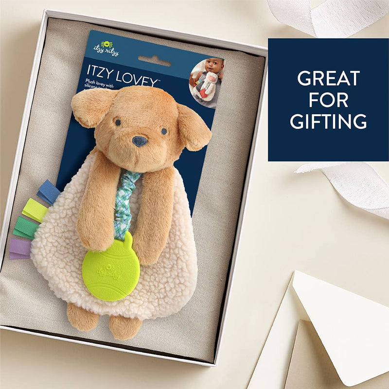 Puppy Itzy Friends Lovey Plush + Teether Toy
