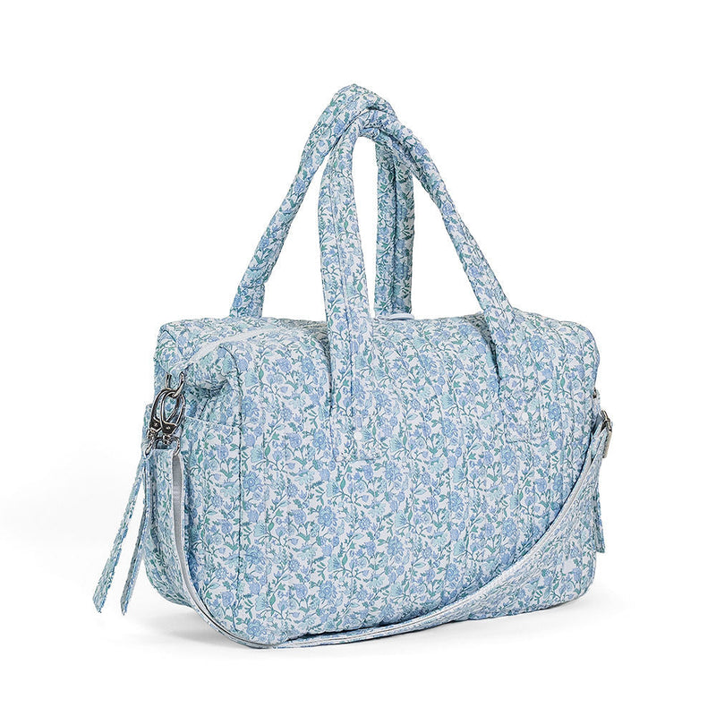 Quilted Stroller Bag + Changing Mat Bundle - Hamptons Floral