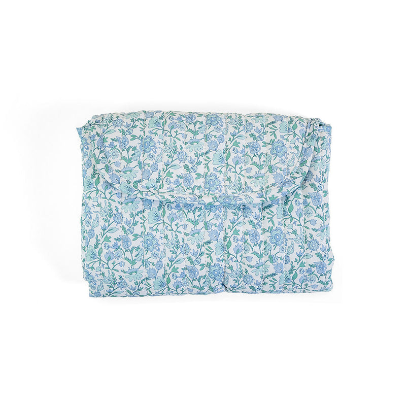 Quilted Stroller Bag + Changing Mat Bundle - Hamptons Floral