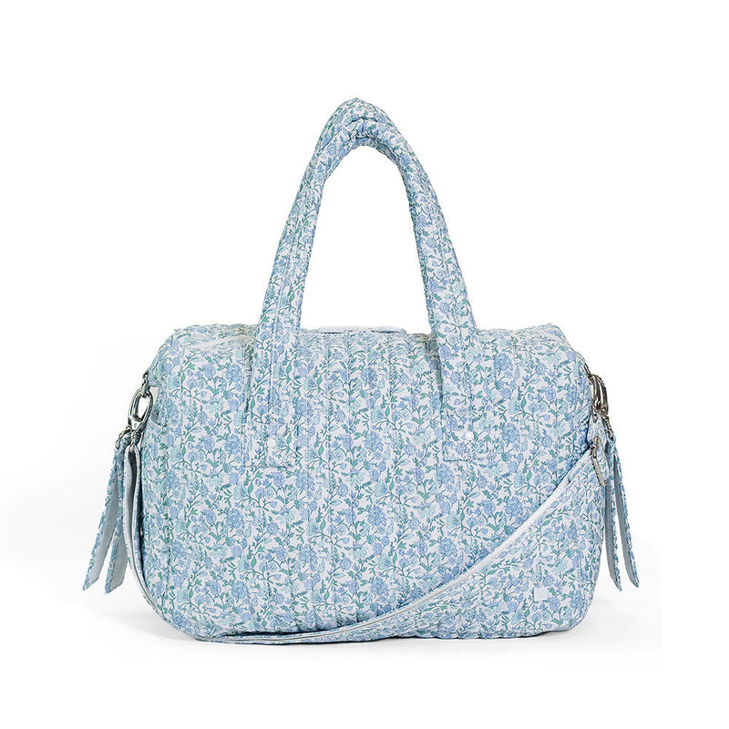 Quilted Stroller Bag + Changing Mat Bundle - Hamptons Floral