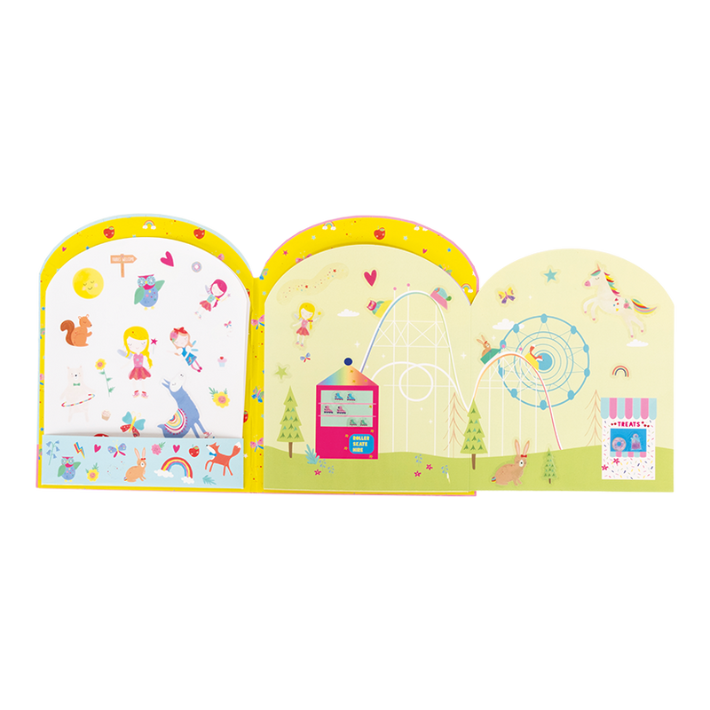 Rainbow Fairy Stick & Play Reusable Stickers