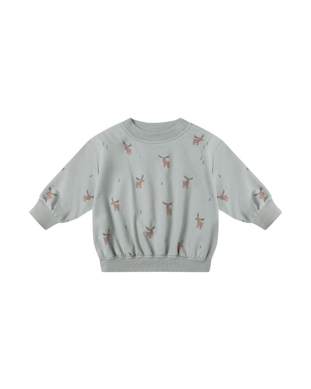 Relaxed Sweatshirt || Moose (18-24Mo)
