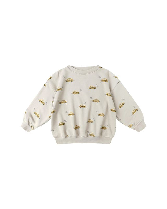 Relaxed Sweatshirt || Taxi (3-6Mo, 6-12Mo)