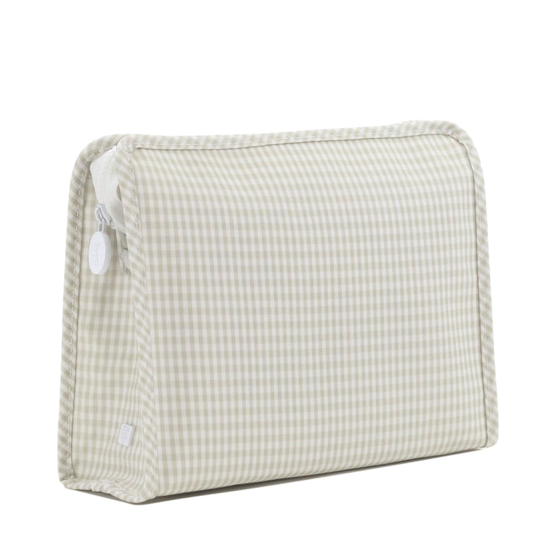 Roadie Large - Gingham Pearl Grey