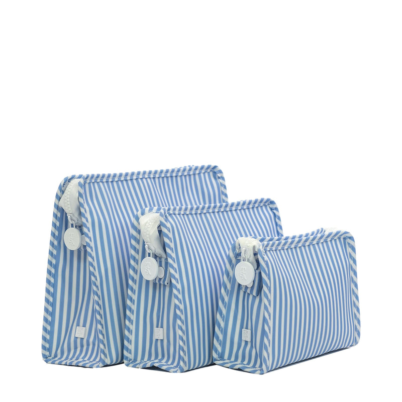 Roadie Large - Pimlico Stripe Chambray