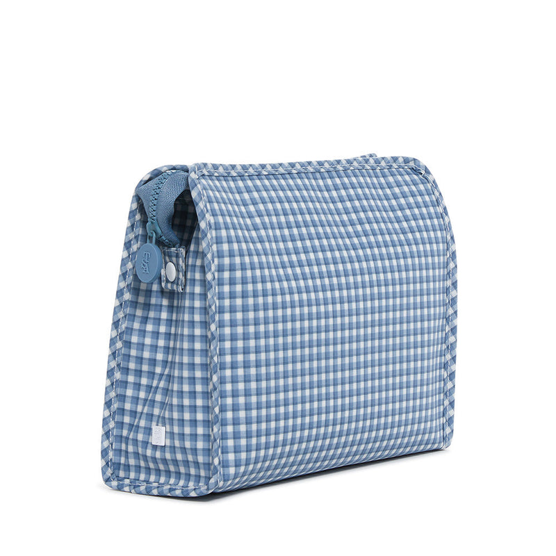 Roadie Large - Rodeo Check Indigo