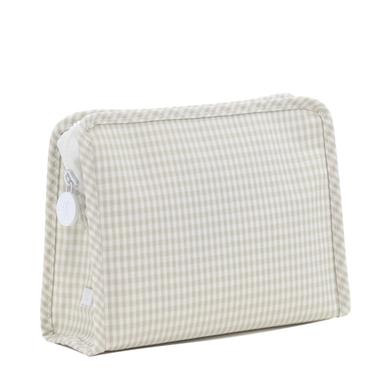 Roadie Medium - Gingham Pearl Grey