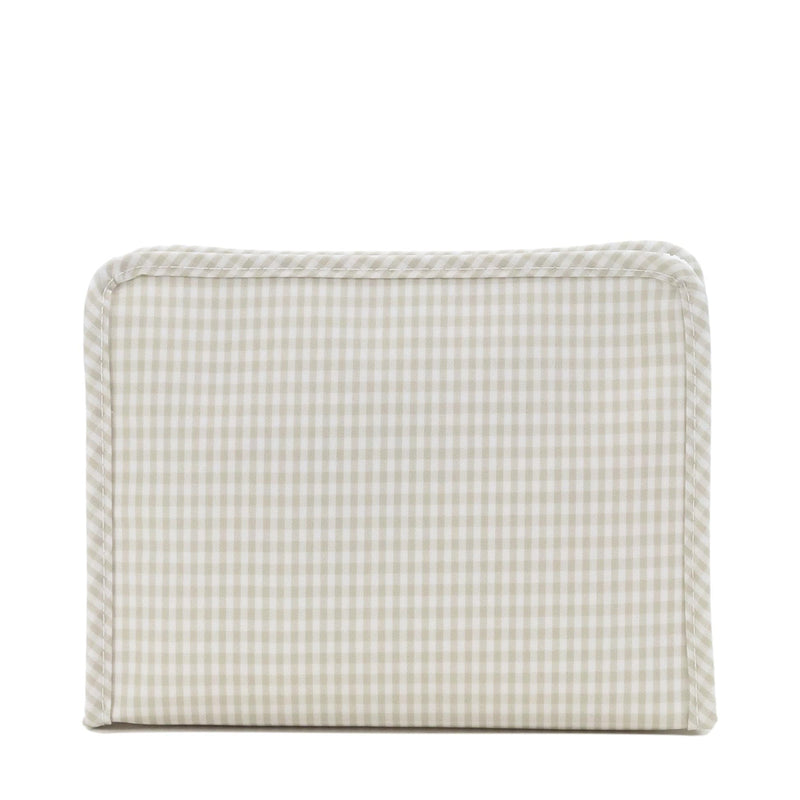 Roadie Medium - Gingham Pearl Grey