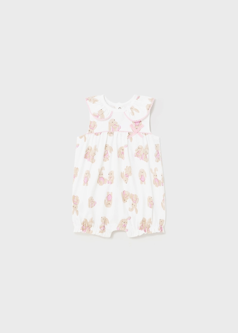 Romper - Pink Bunnies