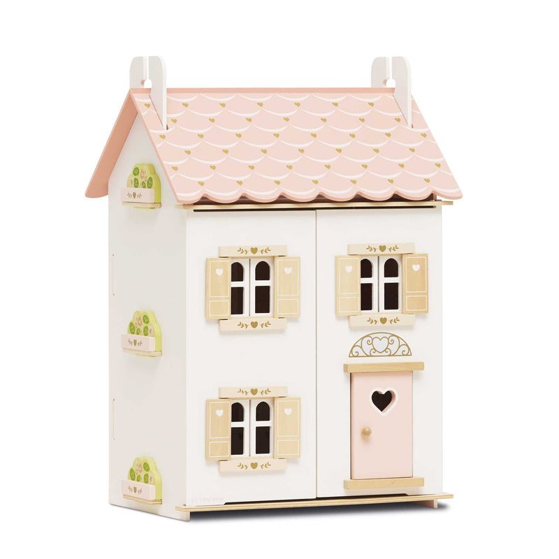 Roseheart Wooden Dollhouse