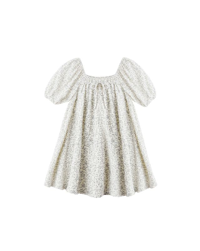 Sabrina Mini Dress || Blue Vines (4-5Y)