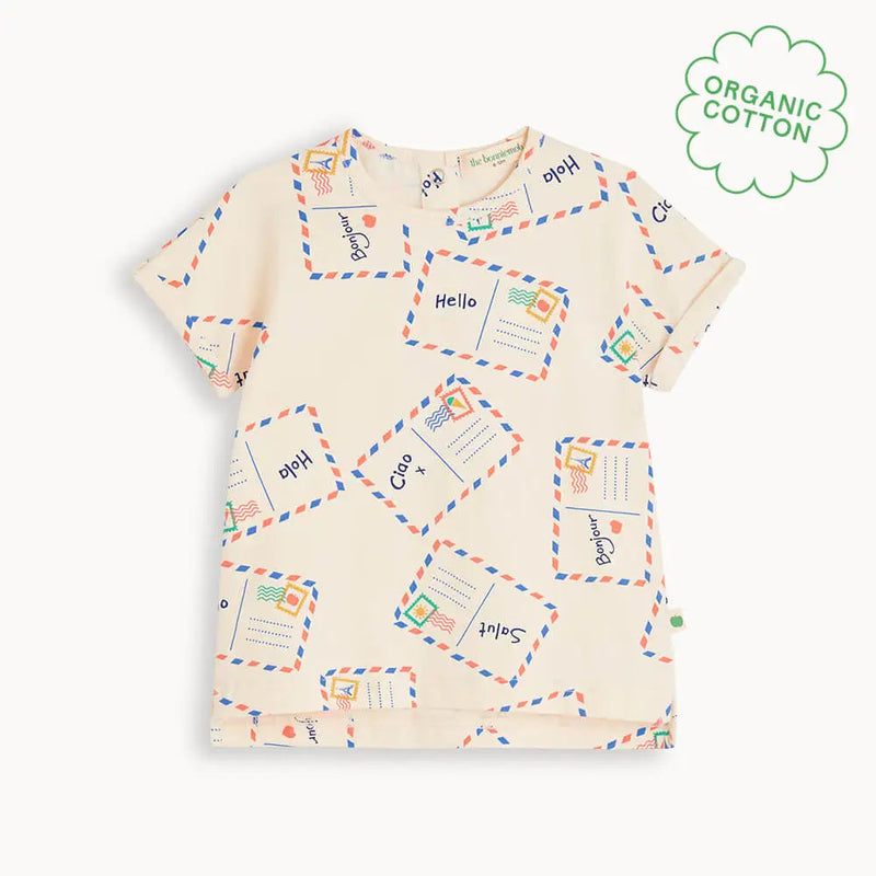 Santorini - Postcard Jersey Baby & Kids T-Shirt