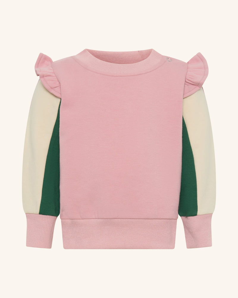 Segment Frill Sweatshirt