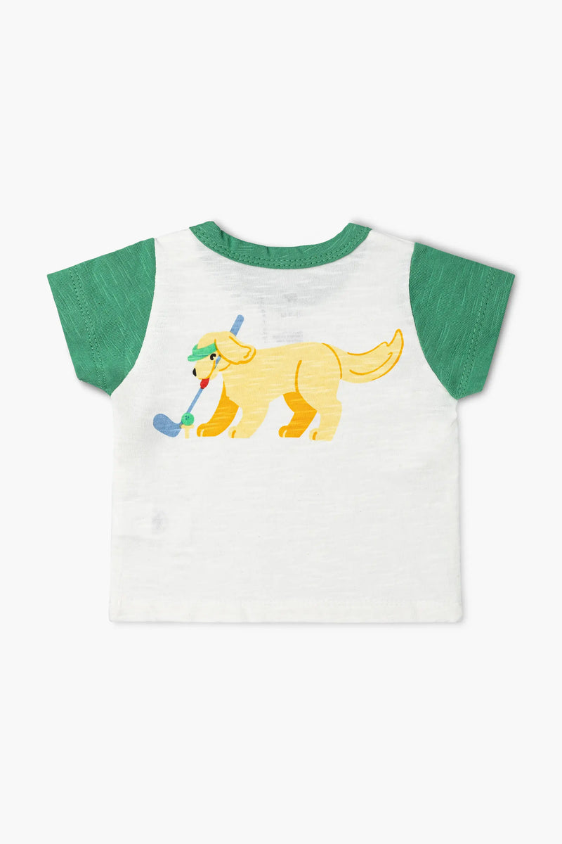 Short Sleeve Crewneck Tee - Golf Day (12-18mo, 18-24mo)