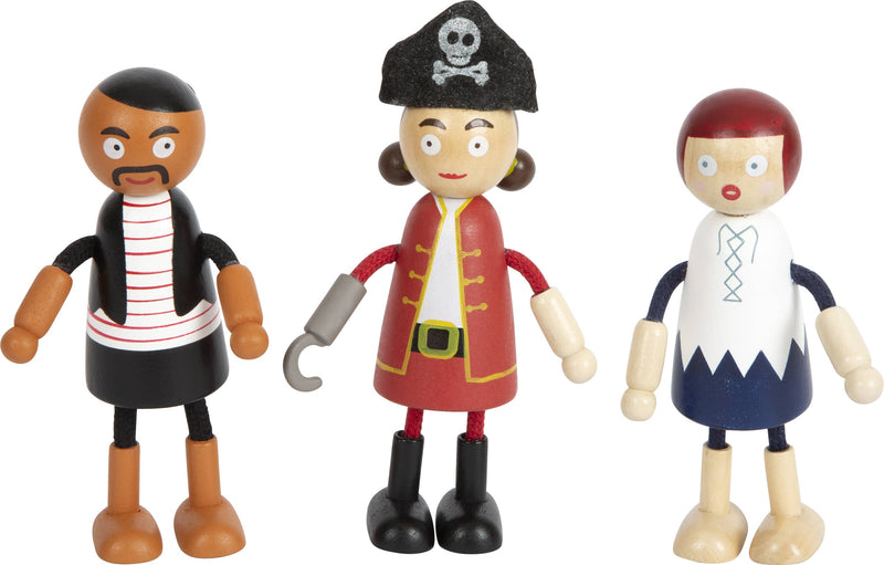 Small Foot Wooden Bending Dolls Pirate